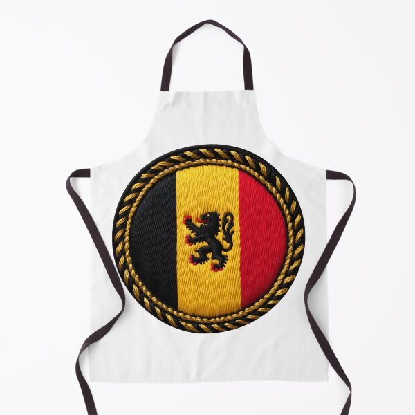 Item preview, Belgium Flag Patch World Cup designed and sold by Colorlessandco.