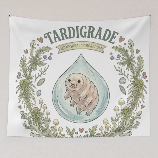 Item preview, Cute Tardigrade Water Bear designed and sold by AetherEcho.