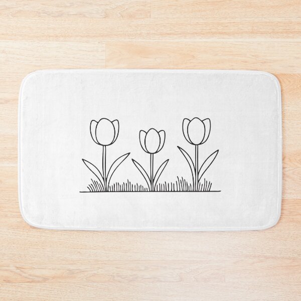Item preview, Tulips Standing Near Fresh Lawn designed and sold by rasagamastore.