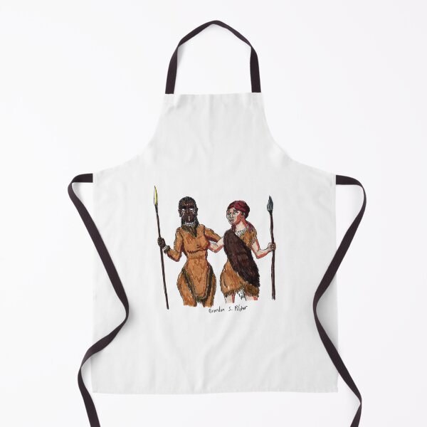 Item preview, Paleolithic Lesbian Couple designed and sold by Brandon Pilcher's Creative Adventures.