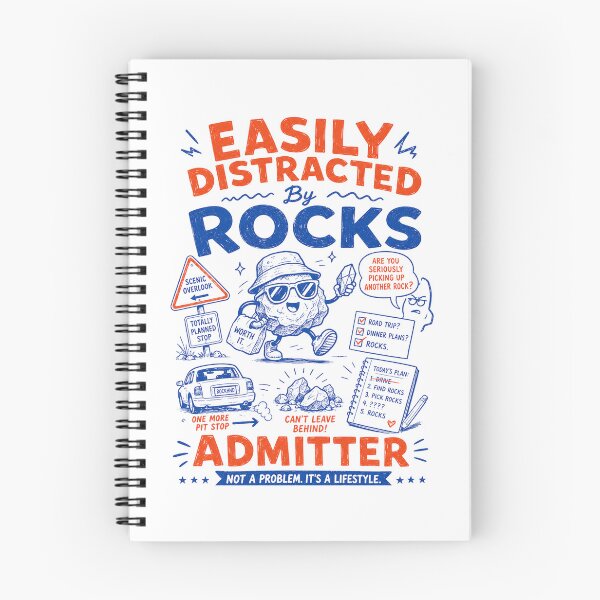 Item preview, Easily distracted by rocks admitter designed and sold by Peerless-Prime.