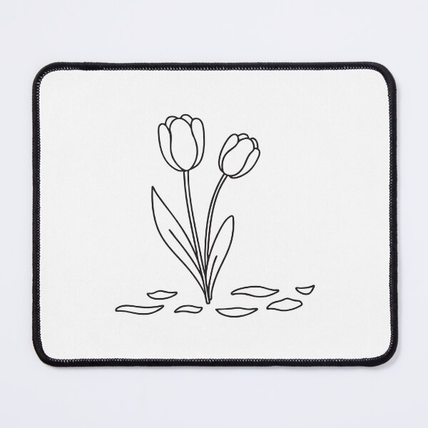 Item preview, Tulips Near Scattered Flower Petals designed and sold by rasagamastore.