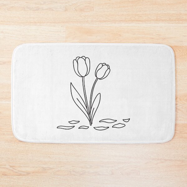Item preview, Tulips Near Scattered Flower Petals designed and sold by rasagamastore.