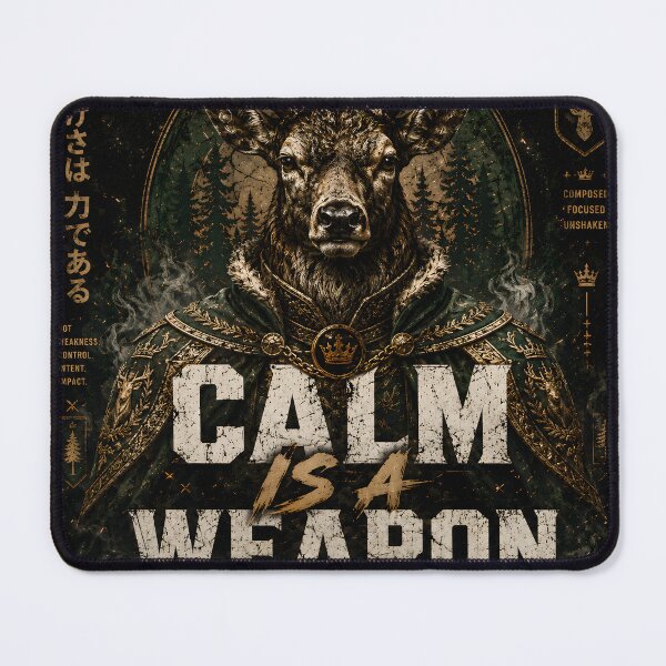 Item preview, Calm is a weapon. Deer designed and sold by Fab-Haven.