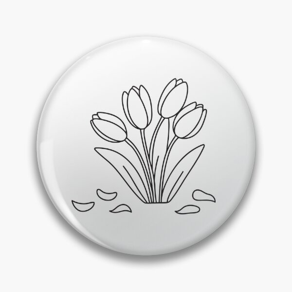 Item preview, Tulips Beside Fallen Flower Petals designed and sold by rasagamastore.