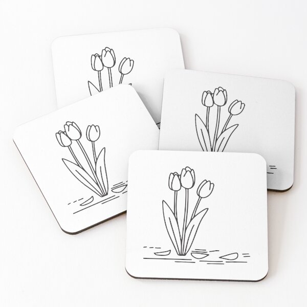 Item preview, Tulips with Fallen Petals Nearby designed and sold by rasagamastore.