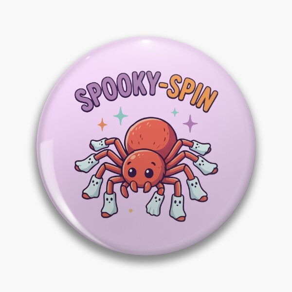 Item preview, Cute Spooky Spin Halloween Spider designed and sold by Amir Faysal.