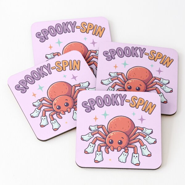 Item preview, Cute Spooky Spin Halloween Spider designed and sold by Amir Faysal.