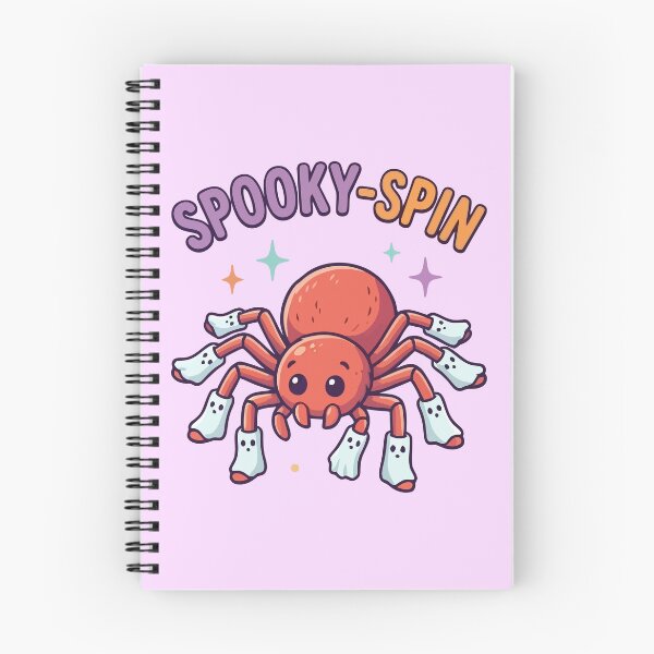 Item preview, Cute Spooky Spin Halloween Spider designed and sold by Amir Faysal.