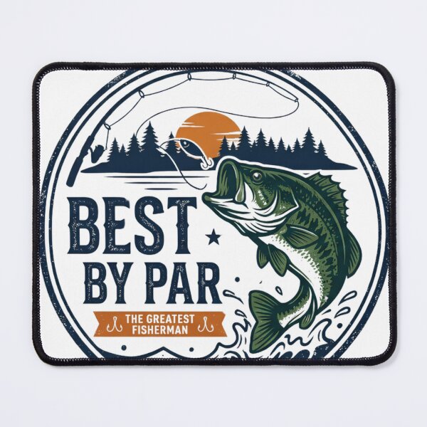 Item preview, Best By Par The Greatest Fisherman Design | Vintage Bass Fishing SVG designed and sold by mimouna00.