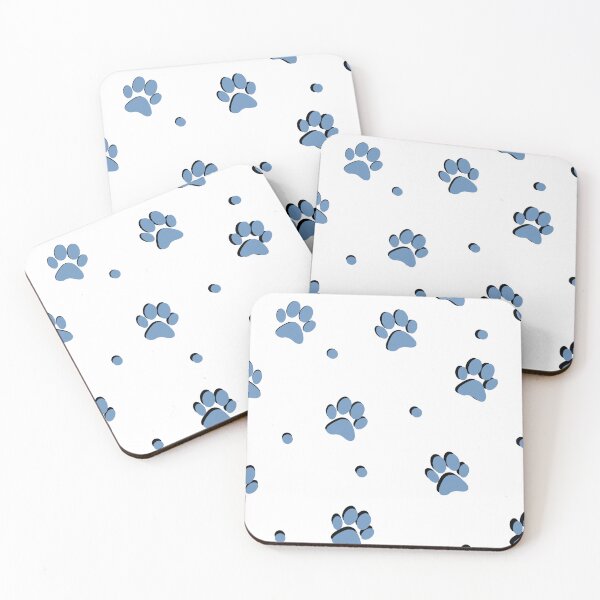 Item preview, Blue Paw Pattern designed and sold by B-LuAmarela.