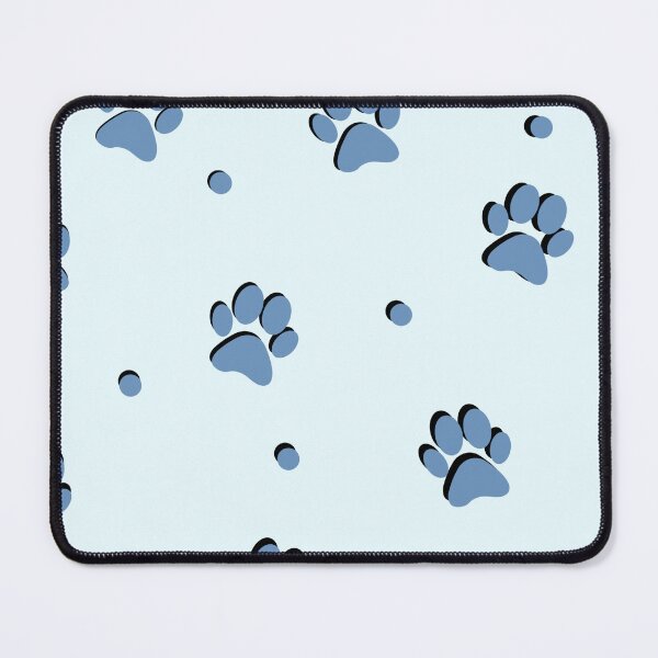 Item preview, Blue Paw Pattern designed and sold by B-LuAmarela.