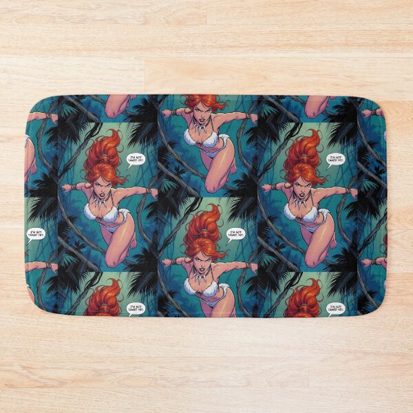 Item preview, Dynamic Jungle Pinup Redhead Not Tamed Yet designed and sold by HappyOops.