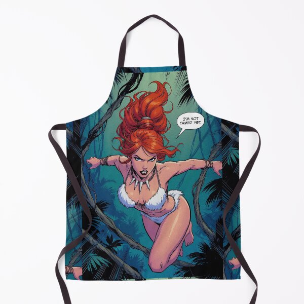 Item preview, Dynamic Jungle Pinup Redhead Not Tamed Yet designed and sold by HappyOops.