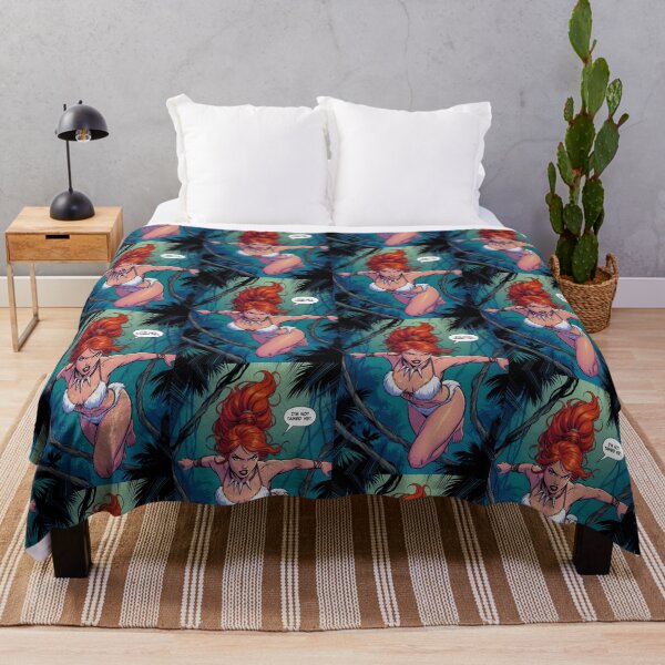 Item preview, Dynamic Jungle Pinup Redhead Not Tamed Yet designed and sold by HappyOops.
