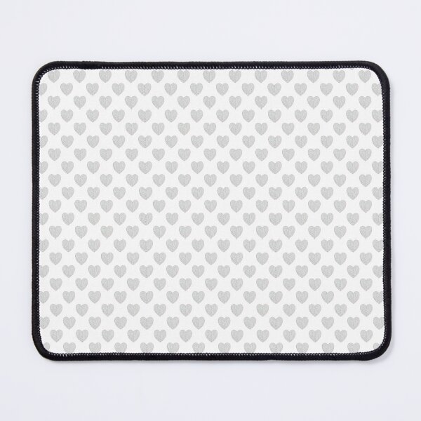 Item preview, Silver Grey Hearts Seamless Pattern - Ditsy Heart Repeat Print designed and sold by Zaya_art.