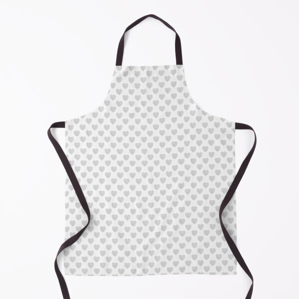Item preview, Silver Grey Hearts Seamless Pattern - Ditsy Heart Repeat Print designed and sold by Zaya_art.