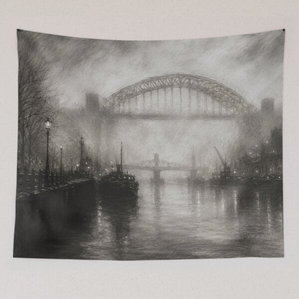 Item preview, Fog on the Tyne designed and sold by Kipepeo2025.