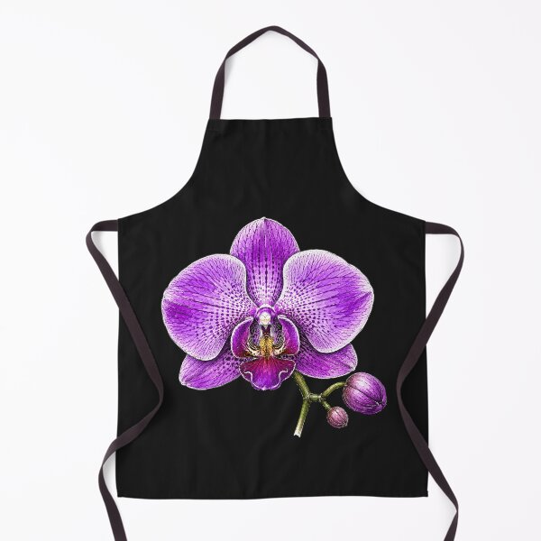 Item preview, Purple Orchid Illustration | Tropical Watercolor Botanical Flower Art designed and sold by ColorSplash123.