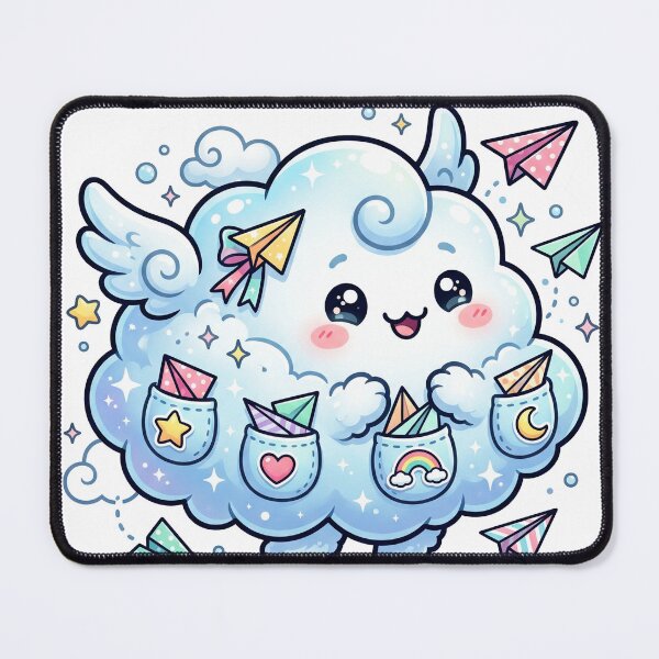 Item preview, Dreamy Cloud Mail Express designed and sold by CuteRage.