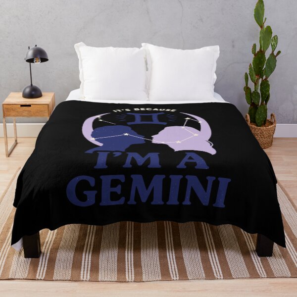 Item preview, Because I'm A Gemini Zodiac Connection designed and sold by OlizaPrint.