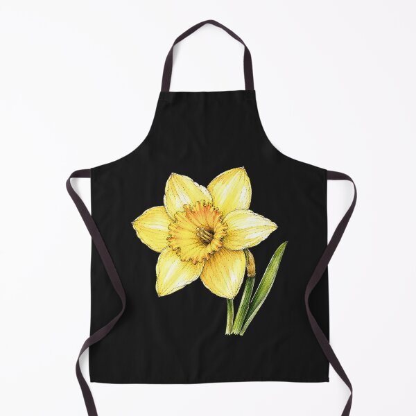 Item preview, Yellow Daffodil Illustration | Spring Watercolor Botanical Flower Art designed and sold by ColorSplash123.
