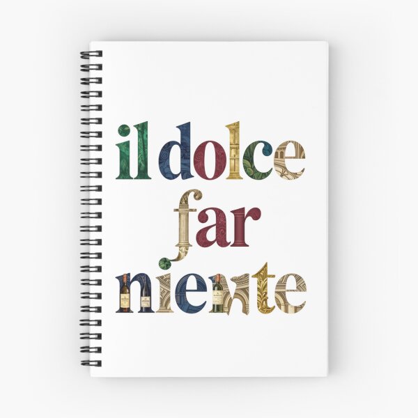 Item preview, Dolce far niente designed and sold by LaughandLaugh.
