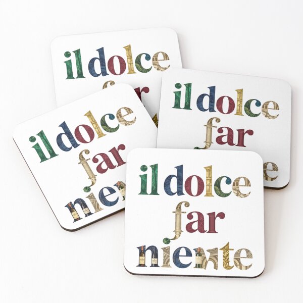 Item preview, Dolce far niente designed and sold by LaughandLaugh.