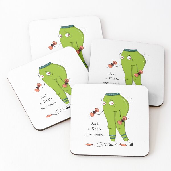 Item preview, Just a Little Gym Crush Leggings Illustration designed and sold by OKartashova.