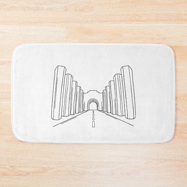 Item preview, Tunnel Between Tall Stone Walls designed and sold by rasagamastore.
