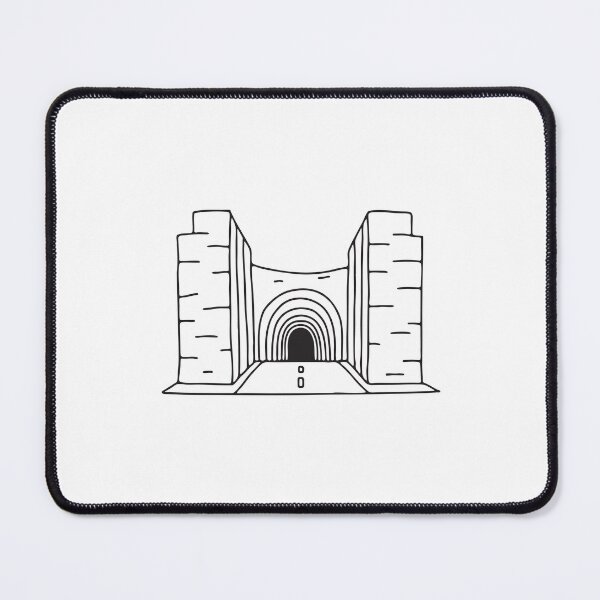 Item preview, Narrow Tunnel Between High Walls designed and sold by rasagamastore.