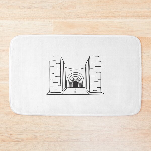 Item preview, Narrow Tunnel Between High Walls designed and sold by rasagamastore.