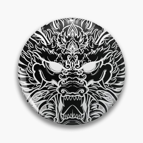 Item preview, Tibetan dragon designed and sold by TidalTattoo.