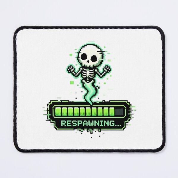 Item preview, Respawning... Loading Bar — Funny Gamer Sticker designed and sold by tommysworks.