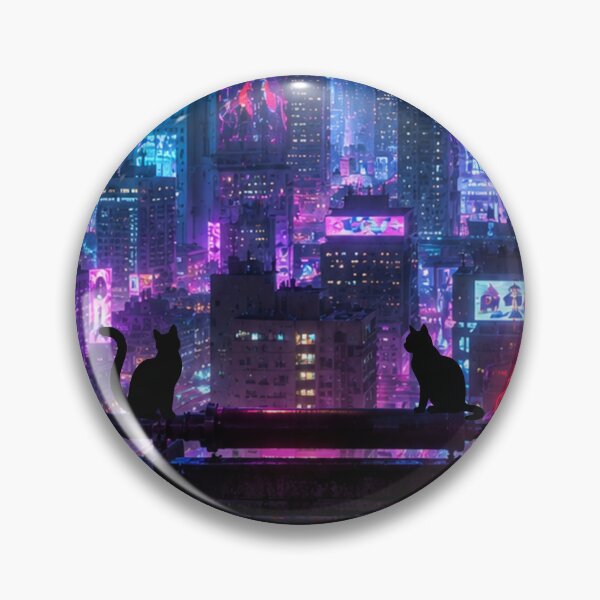 Item preview, Night City Cats designed and sold by V01tec.