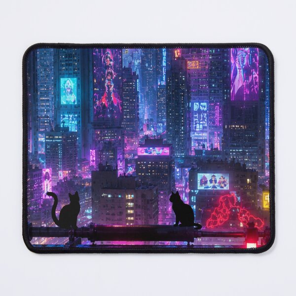 Item preview, Night City Cats designed and sold by V01tec.