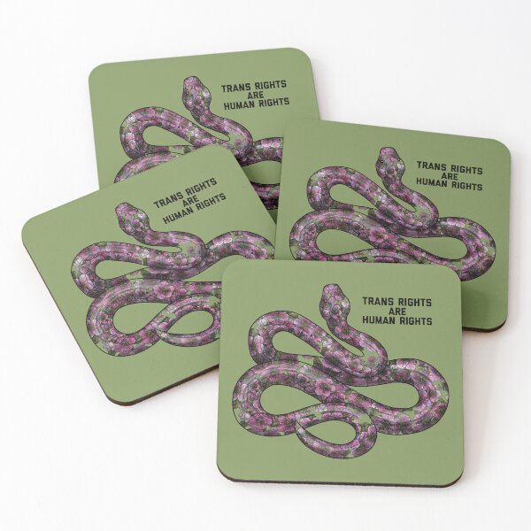 Item preview, Trans Rights are Human Rights designed and sold by Art by Veya.