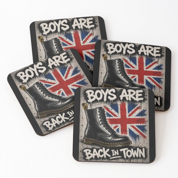 Item preview, Boys Are Back In Town - British Martens Graffiti Design designed and sold by BestDetailer.
