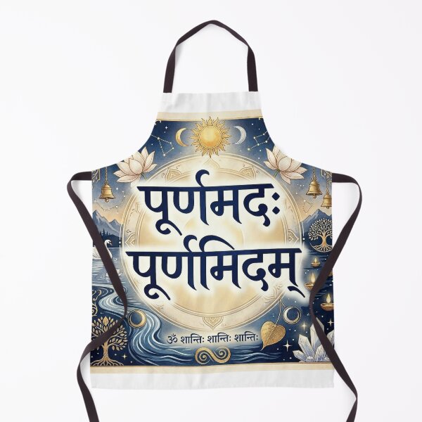 Item preview, Elegant Sanskrit Calligraphy Wholeness – Upanishad Shanti Prayer designed and sold by OpenDreamArts.