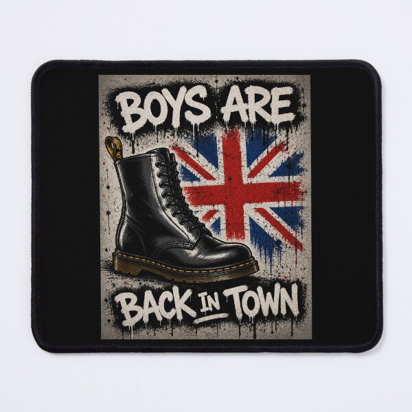 Item preview, Boys Are Back In Town - British Martens Graffiti Design designed and sold by BestDetailer.