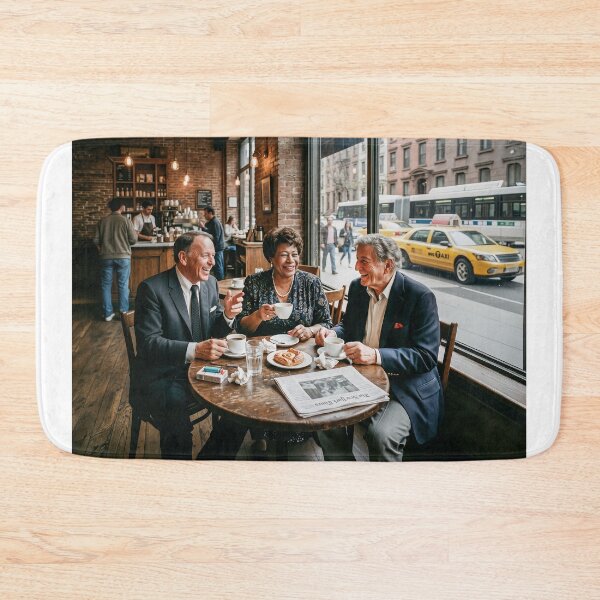 Item preview, Sinatra Bennett Fitzgerald NYC Coffee Shop designed and sold by Home Decor Art.