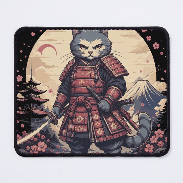 Item preview, Cat Samurai Ninja designed and sold by keytee.