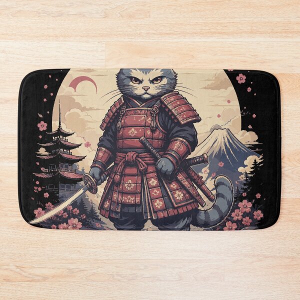 Item preview, Cat Samurai Ninja designed and sold by keytee.