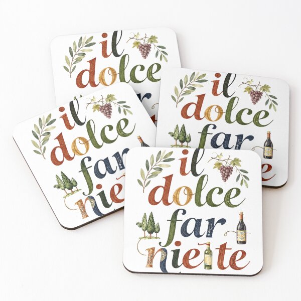 Item preview, Dolce far niente designed and sold by LaughandLaugh.