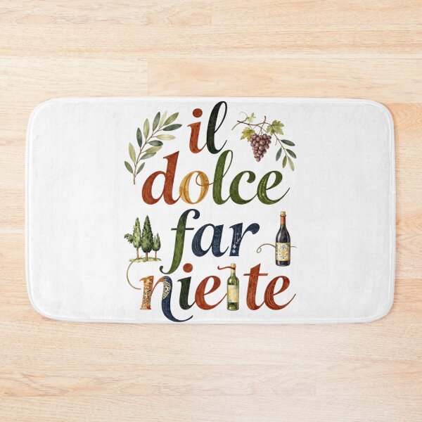 Item preview, Dolce far niente designed and sold by LaughandLaugh.