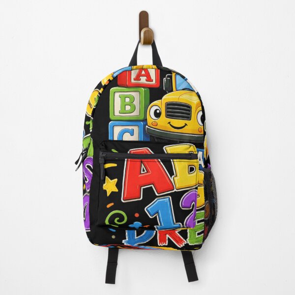 Item preview, Cute Back to School Yellow Bus ABC 123 Big Kid Dreams designed and sold by DaphoLatara.