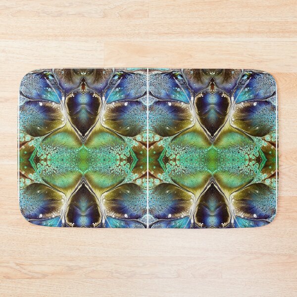 Item preview, Turquoise, Cobolt Blue, Green Wall Art Original  designed and sold by SacredTemple888.