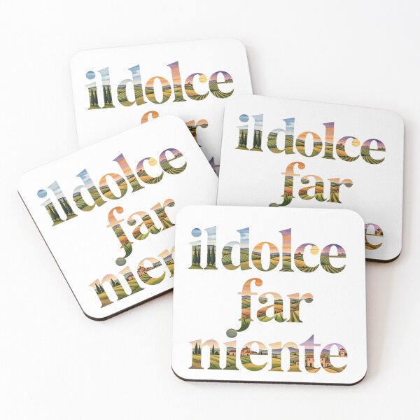 Item preview, Dolce far niente designed and sold by LaughandLaugh.