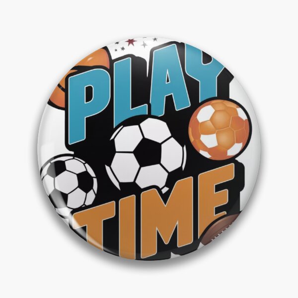 Item preview, Play Time Sports Balls Pattern - Kids & Athletes Graphic ! It's Play Time! Retro Sports Typography ! Game On: Play Time Sports Graphic Tee Design designed and sold by Ulikedigital14.