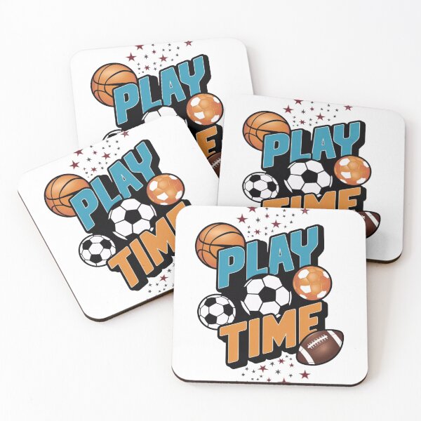 Item preview, Play Time Sports Balls Pattern - Kids & Athletes Graphic ! It's Play Time! Retro Sports Typography ! Game On: Play Time Sports Graphic Tee Design designed and sold by Ulikedigital14.